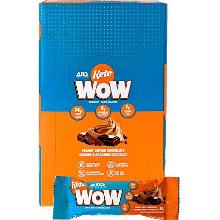 KetoWOW - Peanut Butter Chocolate Bar